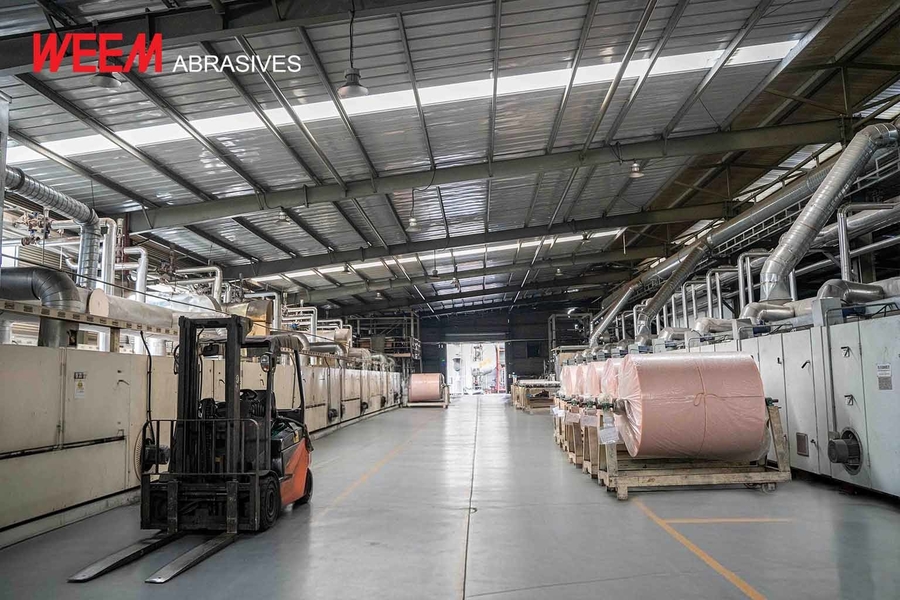 WEEM Abrasives linha de produção do fabricante