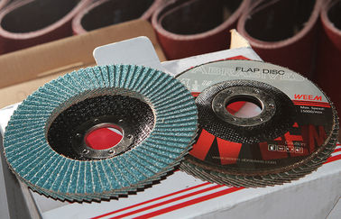 Circônio de alumínio para moagem de ângulos Abrasivos Flap Discs Tipo 27 P36-P120 Grit