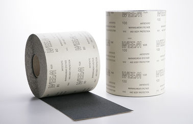 Papel de areia de carburo de silício antiestático rolos de tecido abrasivo para arejar o chão