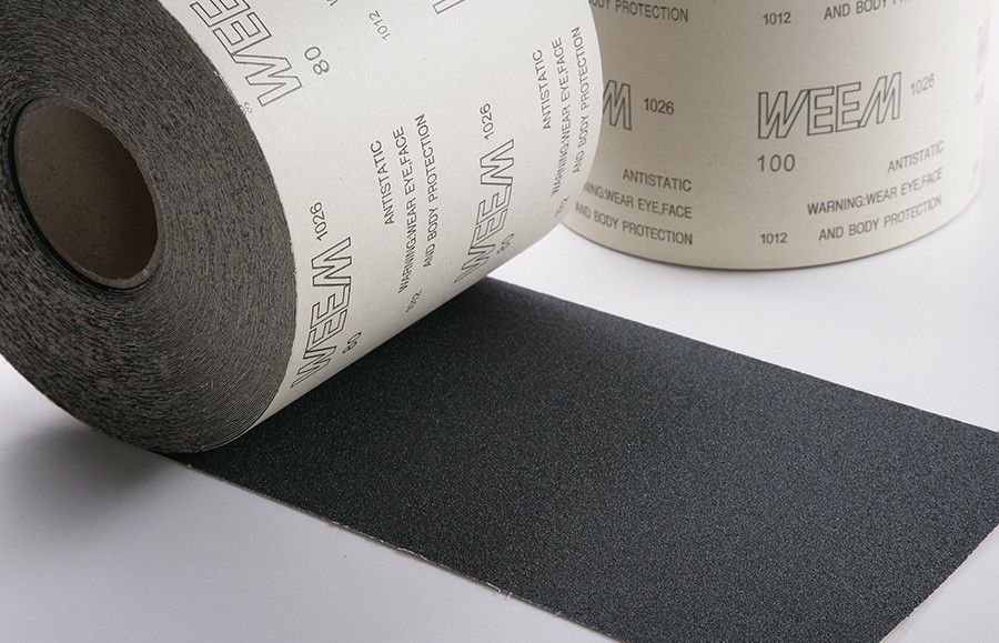 50 Yards Sanding Floor Abrasivo Papel de areia rolos / Papel de areia rolos P24-P100 Grit